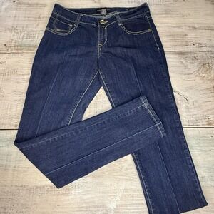 Vintage Y2K Southpole Jeans Low Rise Bootcut Juniors Size 9‎ Dark Wash EUC
